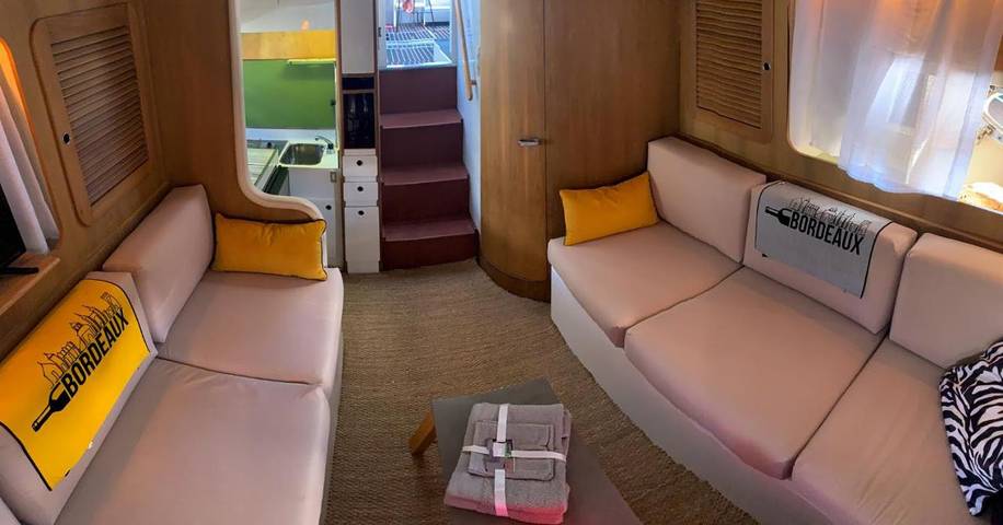 Bateau pour 2 personnes, avec terrasse et vue en Nouvelle-Aquitaine - 3