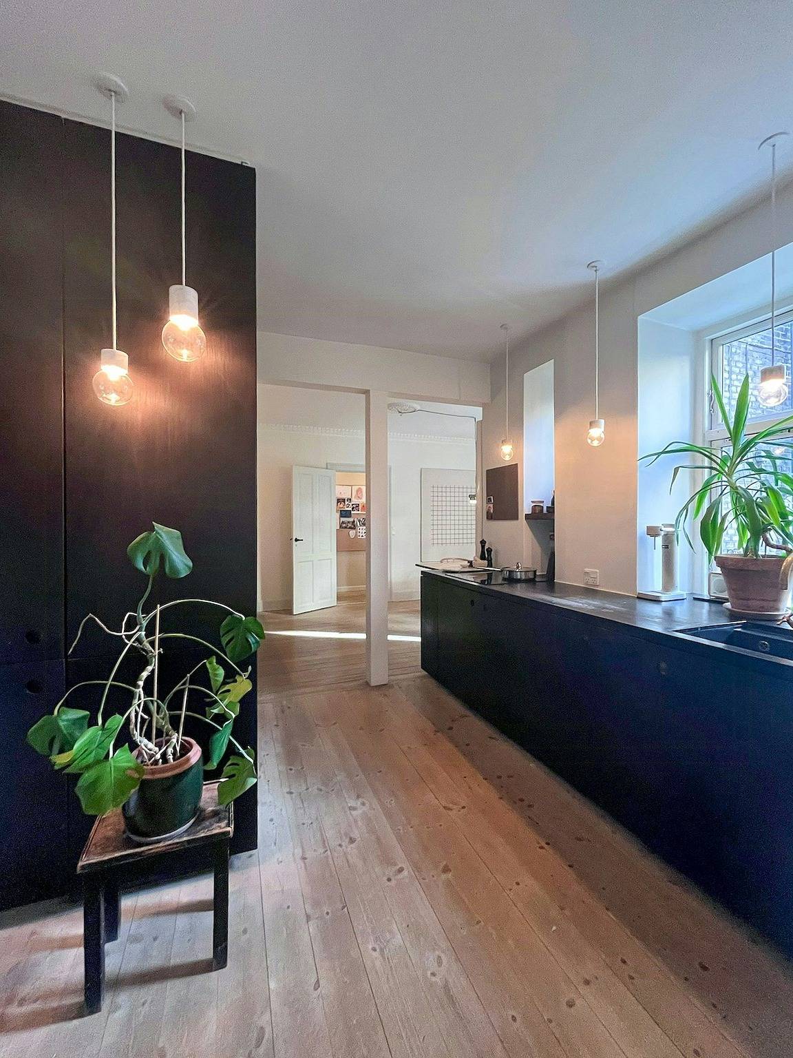 Ganze Wohnung, Helle Wohnung in der Nähe der Seen mit Blick auf den Innenhof in Kopenhagen Zentrum, Kopenhagen