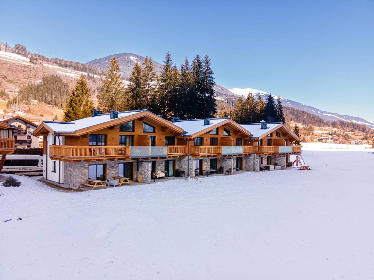 Chalet with private sauna on the Hohe Tauern in Kitzbuehl alps
