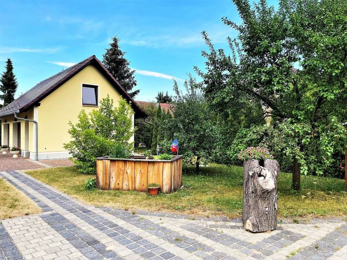 Hütte für 6 Personen, mit Balkon und Garten in Sachsen - 3