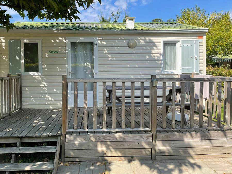 Camping L'Ambois - Mobile home 2 persons - A - Mobile-home 1 bdrm. Confort - Saturday 2 pers. in Mouilleron-le-Captif, La Roche-sur-Yon region