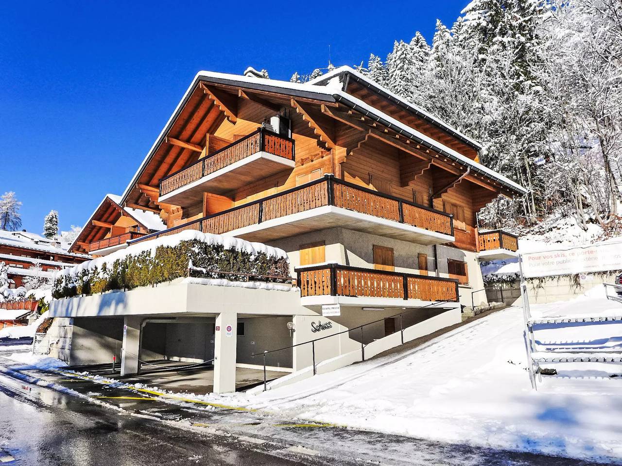 Appartement entier, 3 Pièces 4 Personnes in Solalex, Gryon