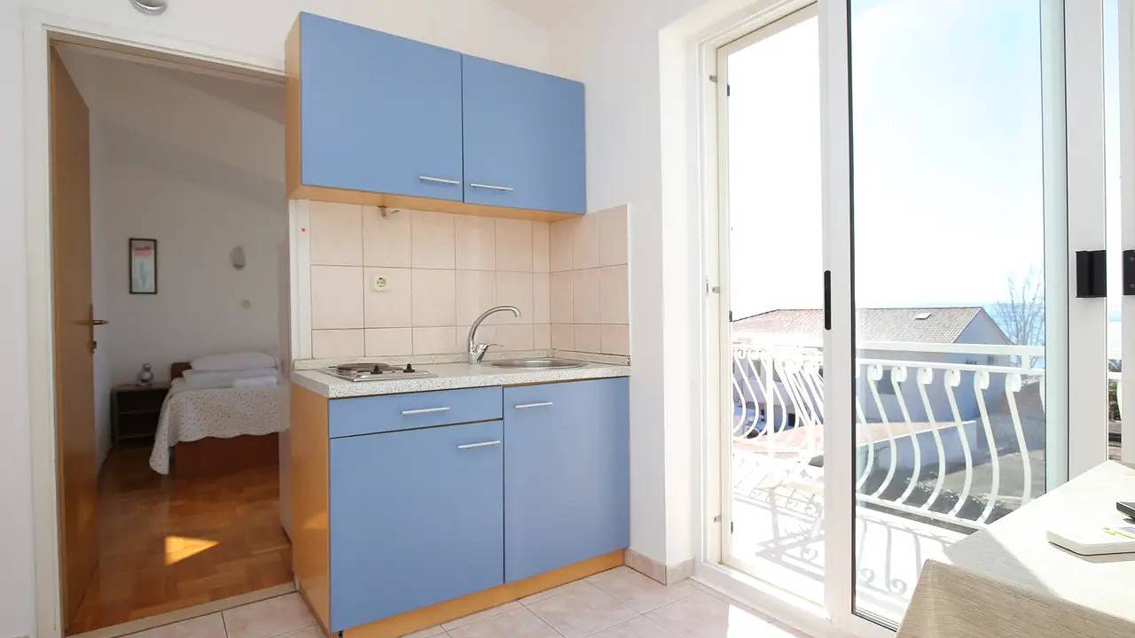 Appartement de vacances entier, Ferienwohnung für 3 Personen (22 m²) in Podstrana in Grljevac (Podstrana), Podstrana