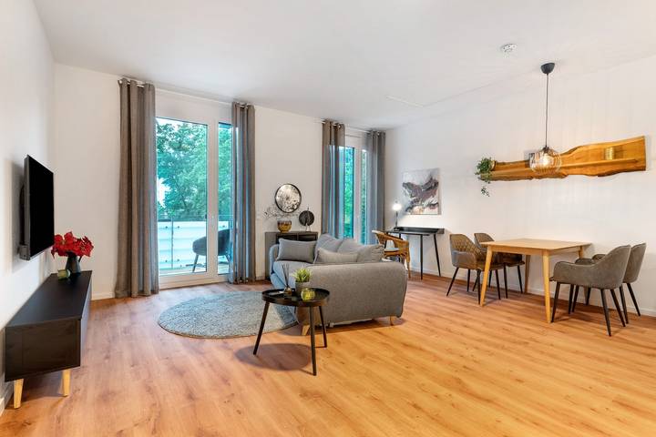 Ferienwohnung für 4 Personen, mit Balkon in Freiburg