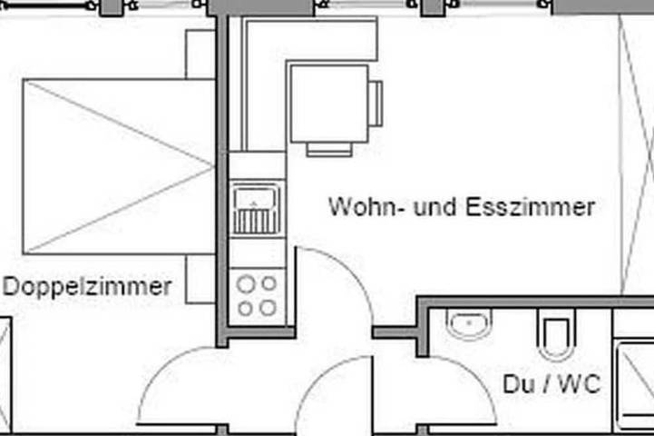 Vakantieappartement voor 2 personen, met balkon, met huisdier - 1