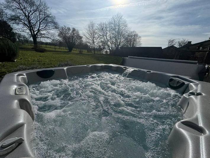 Location de vacances pour 10 personnes, avec vue ainsi que jardin et sauna, animaux acceptés à Sprimont - 4