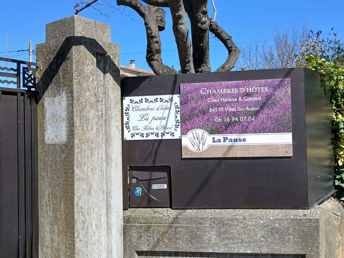 Chambre d’hôte pour 2 personnes, avec jardin à Villes-sur-Auzon