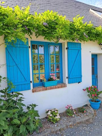 Maison d’hôte pour 5 personnes, avec vue et jardin à Grumesnil