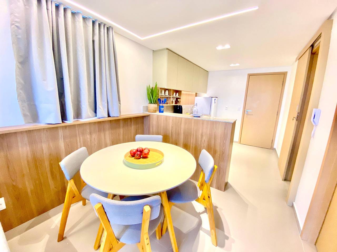 Geheel appartement, Vakantieappartement voor 6 personen met balkon in Cabo Branco, João Pessoa (gemeente)