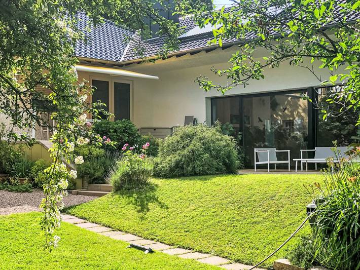 Ferienhaus für 4 Personen, mit Terrasse und Garten im Saarland