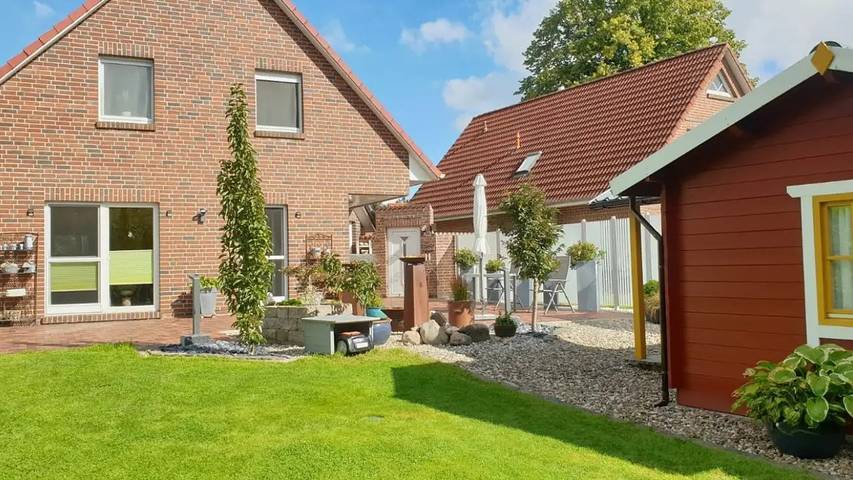 Ferienhaus für 9 Personen, mit Garten und Terrasse