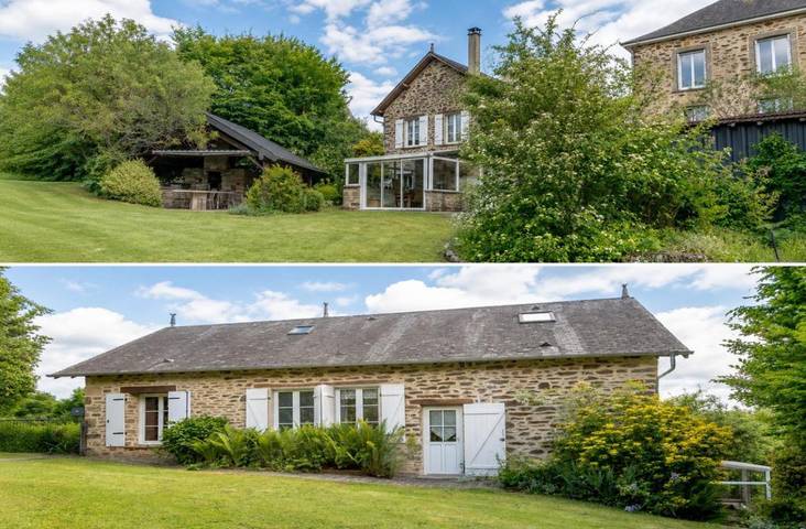 Maison d’hôte pour 2 personnes, avec terrasse ainsi que jacuzzi et jardin, adapté aux familles à Saint-Germain-les-Belles