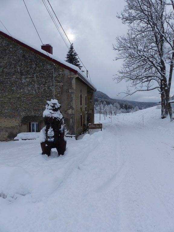 Chambres et table d'hôtes La Petite Taïga - Chambre du Renardeau in La Pesse, Parc naturel régional du Haut-Jura