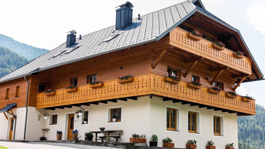 Bauernhof für 3 Personen, mit Ausblick und Garten sowie Balkon in Bad Kleinkirchheim
