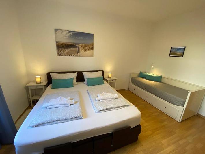 Ferienwohnung für 3 Personen, mit Garten und Ausblick in Brinckmansdorf