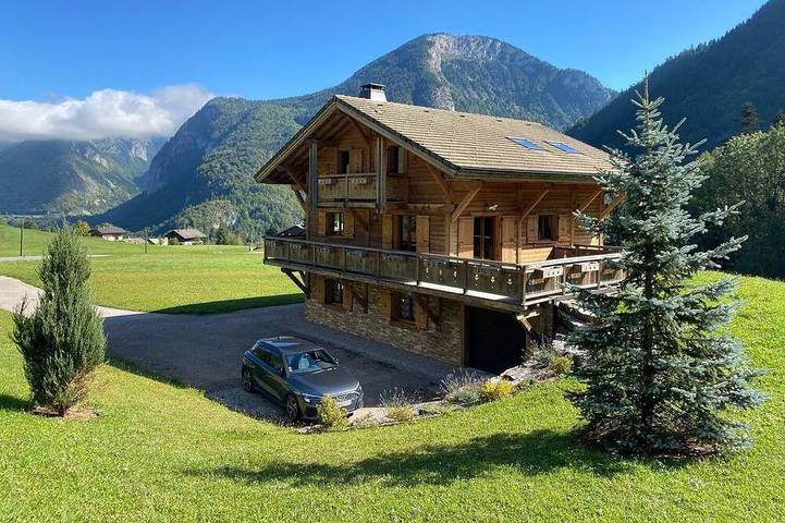 Chalet pour 10 personnes, avec balcon et jardin, animaux acceptés