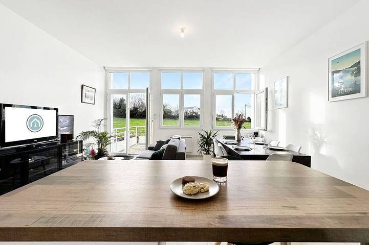 Appartement de vacances pour 2 personnes, avec jardin