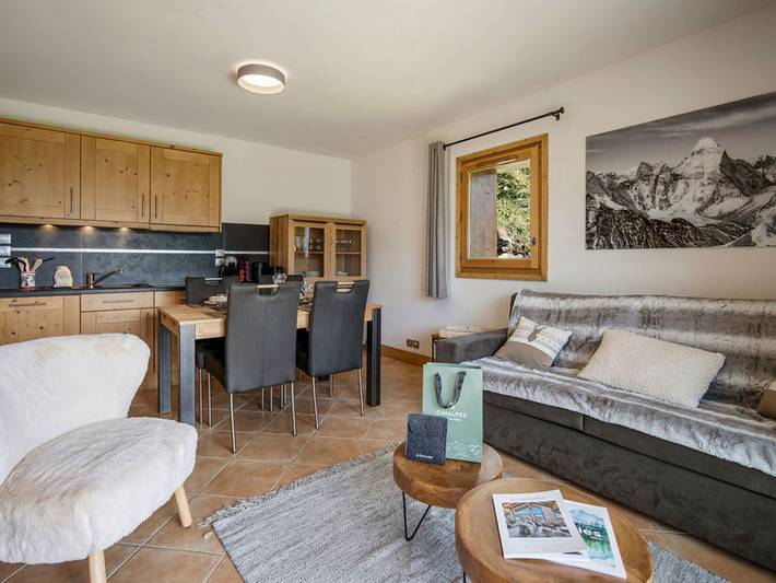 Ganze Wohnung, Apartment in Bisanne 1500, 6 Personen, Parkplatz inklusive in Villard-sur-Doron, Albertville und Umgebung