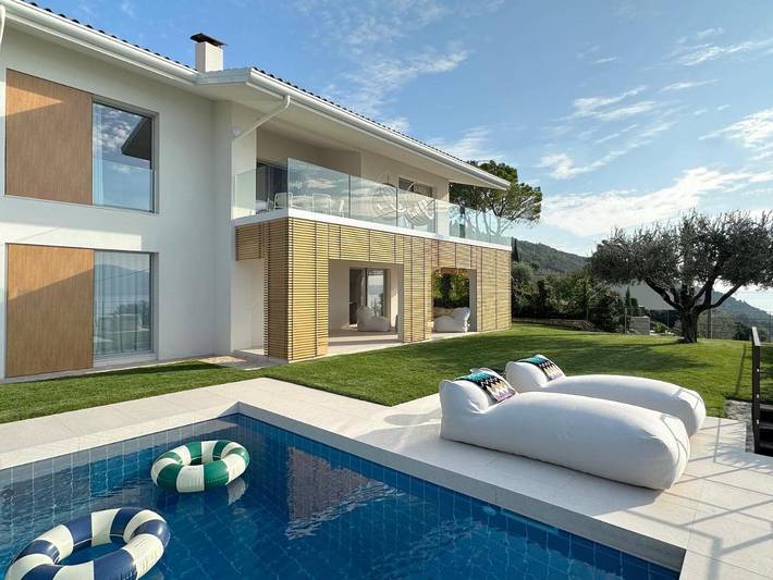 Villa für 8 Personen, mit Balkon und Terrasse sowie Garten und Pool in Torri del Benaco - 4