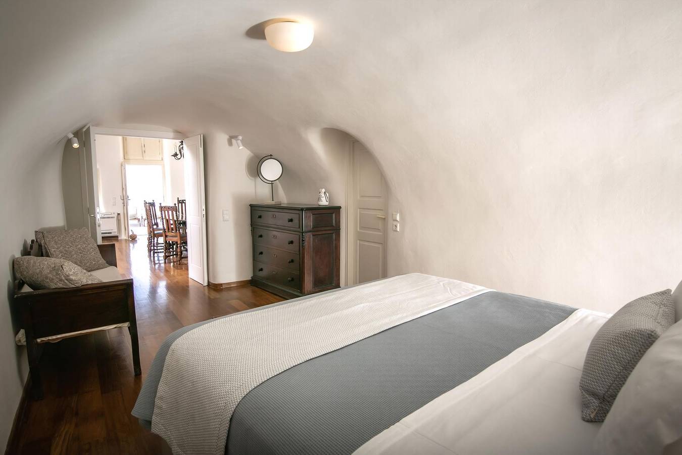 Chalet para 4 personas con vistas al mar in Oia, Santorini