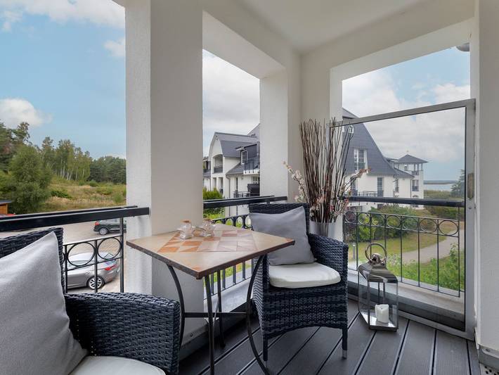 Ferienwohnung für 2 Personen, mit Balkon und Sauna sowie Seeblick am Balmer See - 4