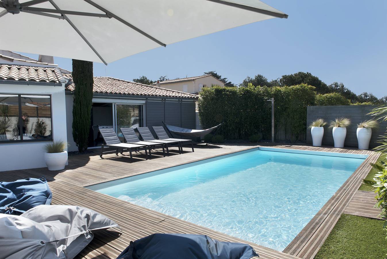 Villa für 12 mit Pool mit allem Komfort in La Flotte, Ile de Re