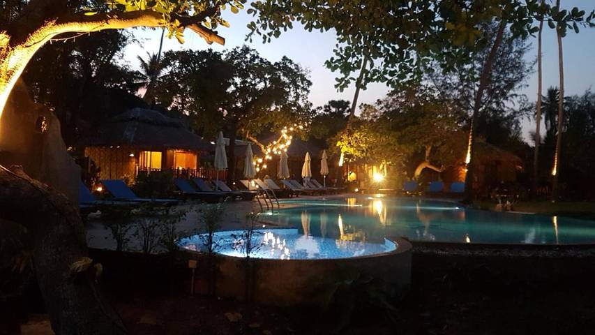 Hôtel pour 3 personnes, avec jardin ainsi que piscine et vue dans Ko Yao Yai - 4