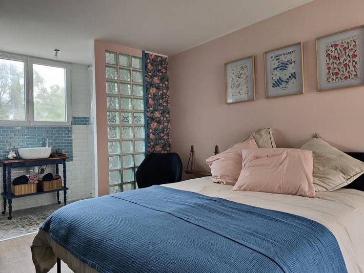 Maison d’hôte pour 5 personnes, avec vue ainsi que jardin et terrasse, adapté aux familles à Noyers-sur-Cher - 4