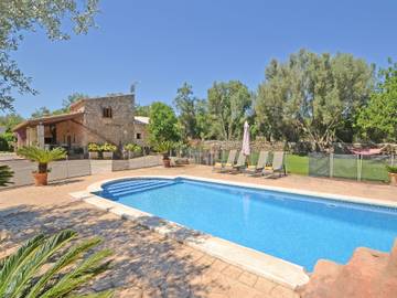 Ferienhaus in Llubí, Mallorca Inselmitte für 4 