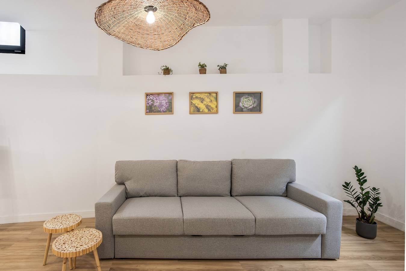 Apartamento entero, Apartamento vacacional '4' con vistas a la montaña, terraza y jardín compartidos in Moya, Gran Canaria Norte