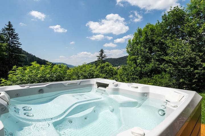 Chalet für 8 Personen, mit Sauna und Balkon sowie Garten und Whirlpool in Gérardmer - 2