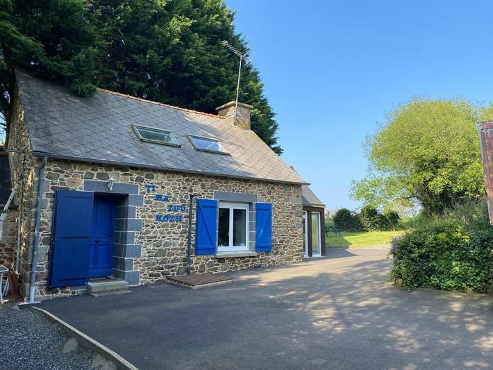 Location de vacances pour 4 personnes, avec jardin et vue, animaux acceptés à Gommenec'h - 3