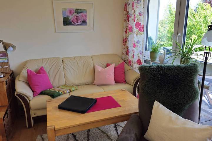 Ferienwohnung für 2 Personen, mit Balkon, mit Haustier