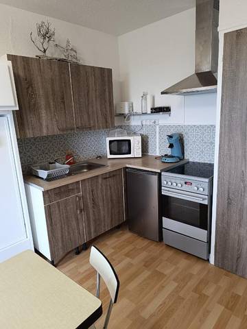 Gîte pour 2 personnes, avec balcon ainsi que vue et vue sur le lac, animaux acceptés à Les Angles