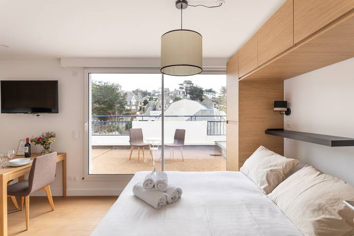 Gîte pour 2 personnes, avec terrasse, animaux acceptés à Pléneuf-Val-André - 2