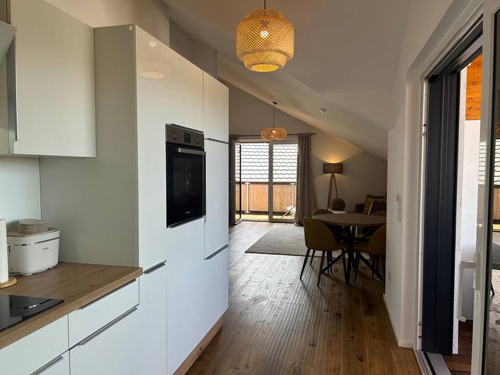 Ferienwohnung für 4 Personen, mit Balkon in Übersee - 2