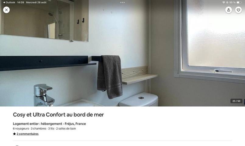 Camping pour 2 personnes, avec piscine ainsi que terrasse et jacuzzi, animaux acceptés à Fréjus - 4