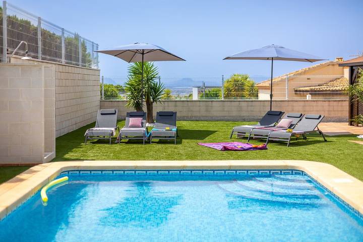 Location de vacances pour 6 personnes, avec piscine et jardin, animaux acceptés à Busot - 3