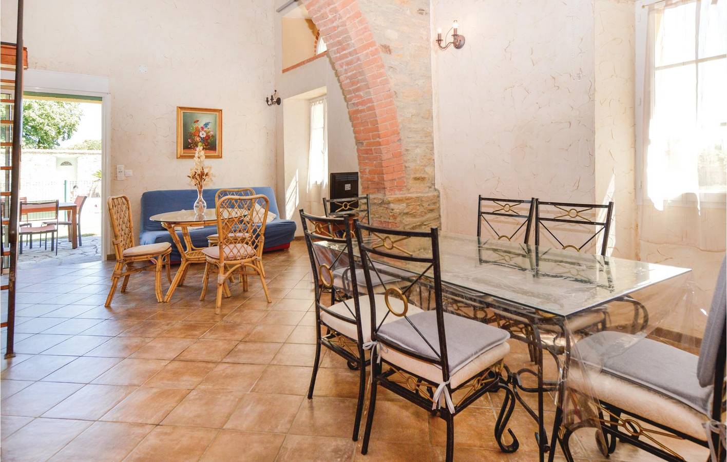 Cozy Apartment with Pool, WiFi & Terrace 1.5km from Beach in Santa-Maria-Poggio, Corte region