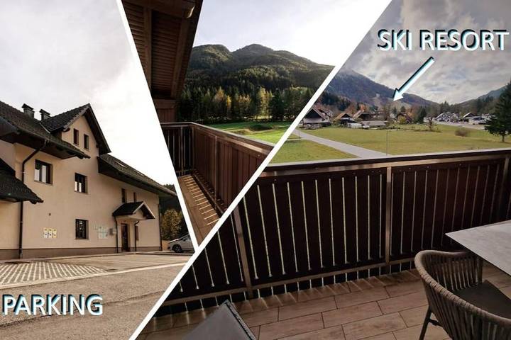 Ferienwohnung für 7 Personen, mit Sauna und Ausblick sowie Terrasse - 1