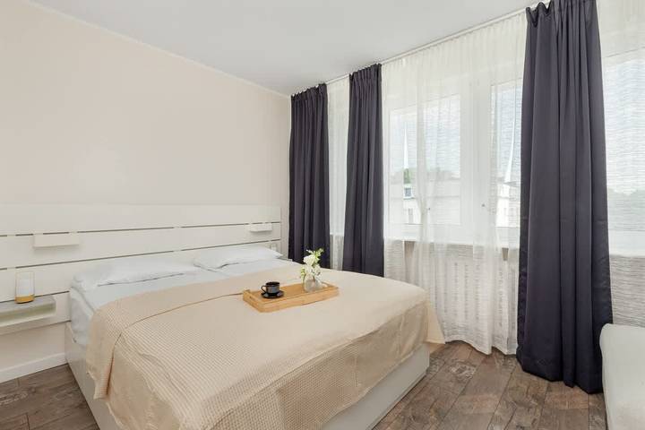 Appartement entier, Stylish Apartment with Balcony | 200 m from the Beach in Gdynia, Zatoka Gdańska