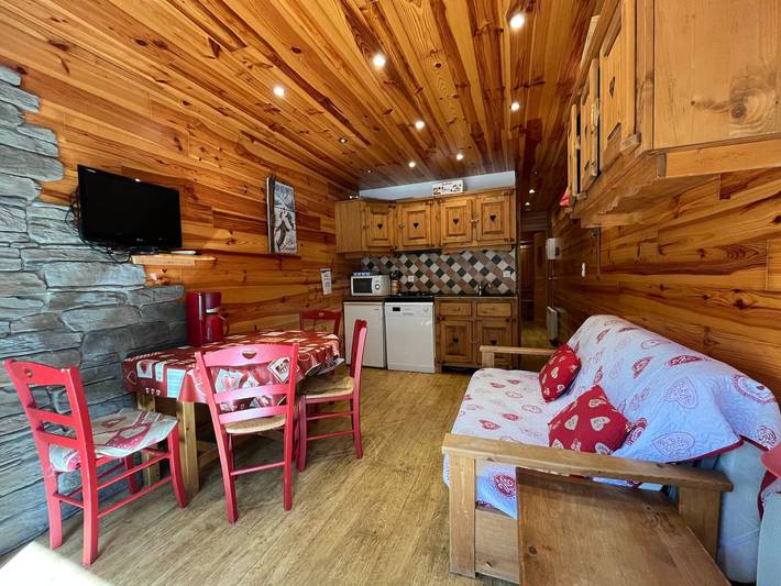 Gîte pour 5 personnes, avec balcon dans Pra-Loup (station de ski) - 2