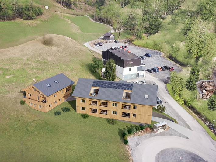 Ferienwohnung für 6 Personen, mit Balkon in Bezau