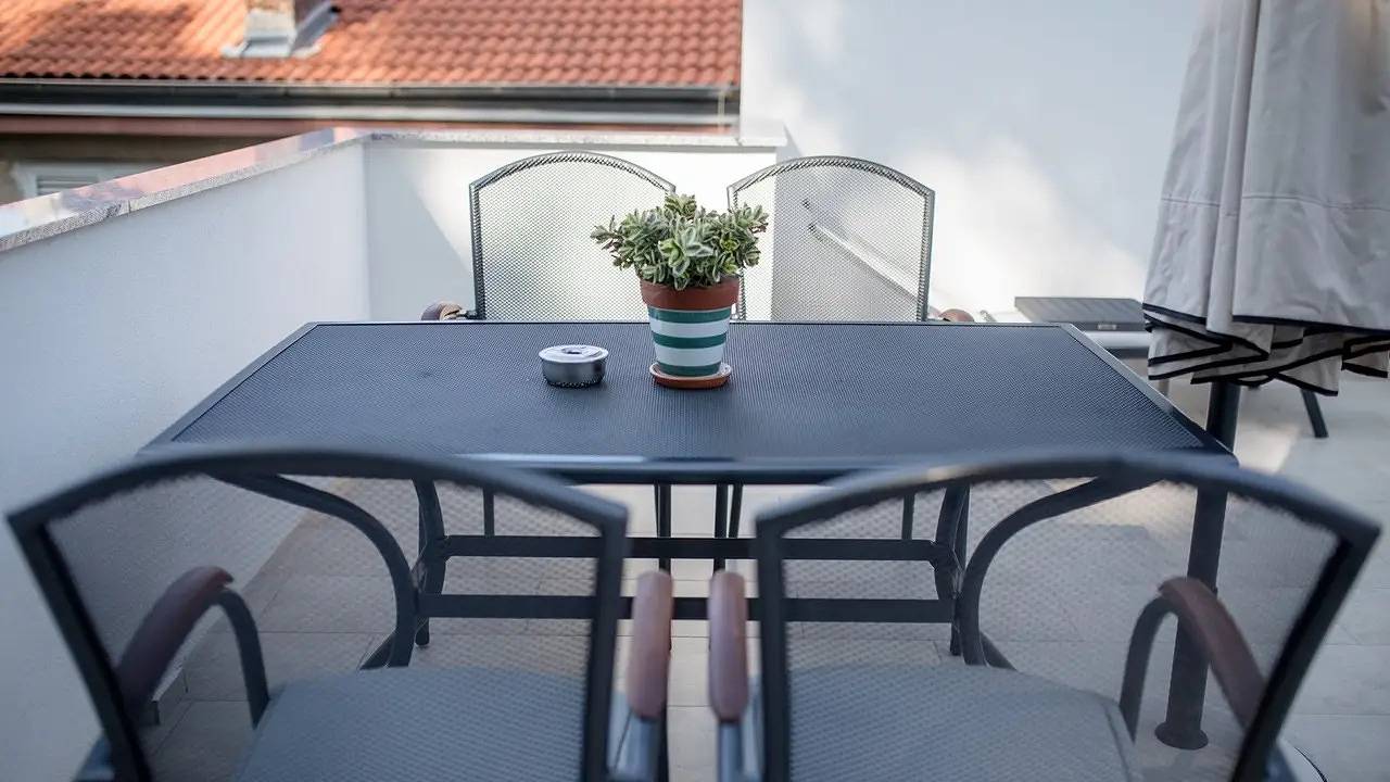 Apartamento vacacional entero, Ferienwohnung für 4 Personen (50 m²) in Rab in Ciudad de Rab, Rab