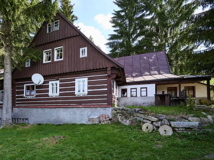 Dom dla 28 osób, z Taras i Ogród oraz Sauna w Harrachov