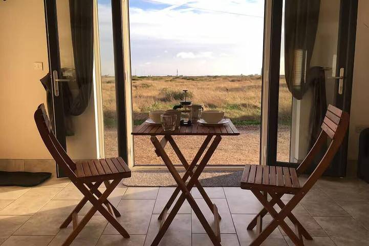 Holiday rental for 3 people, with garden in Dungeness