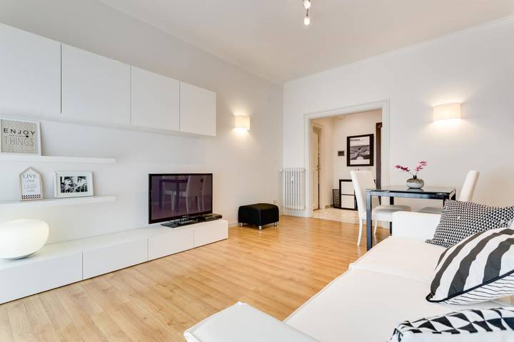 Holiday apartment for 4 people, with Balcony/Terrace in Rome