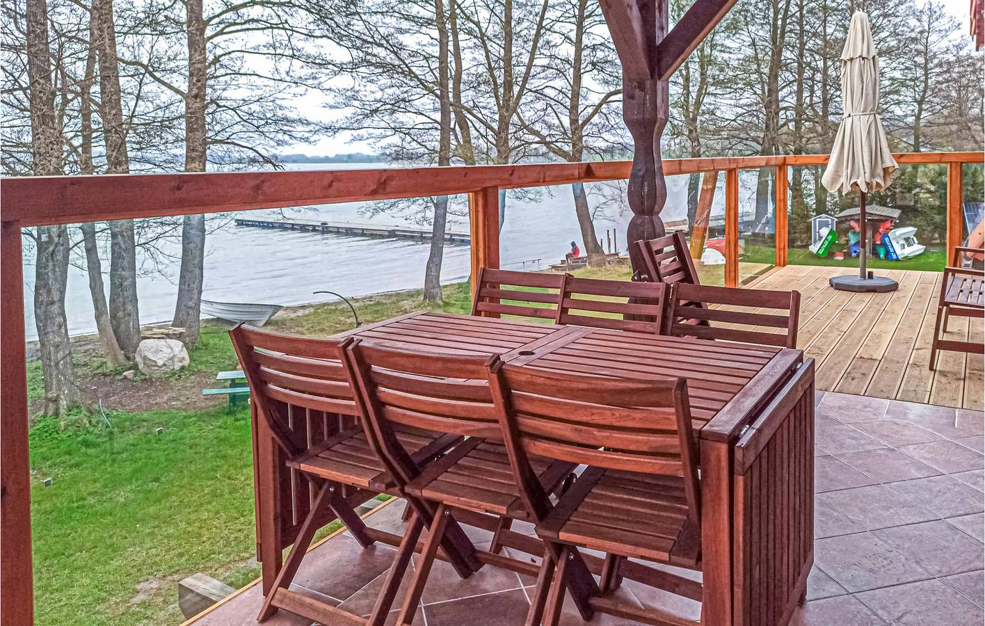 Ganze Ferienwohnung, Ferienwohnung für 6 Personen mit Seeblick in Ermland-Masuren