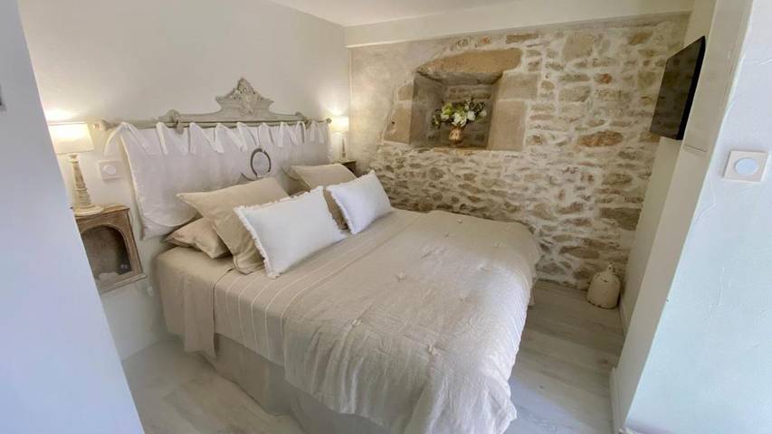 Maison d’hôte pour 2 personnes, avec Terrasse ainsi que Jardin et Piscine