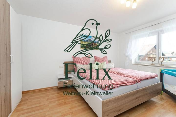 Ferienwohnung für 5 Personen, mit Balkon und Ausblick in Weitnau